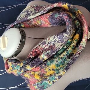 Madison 88 Acrylic Blend Multicolor Infinity Scarf
